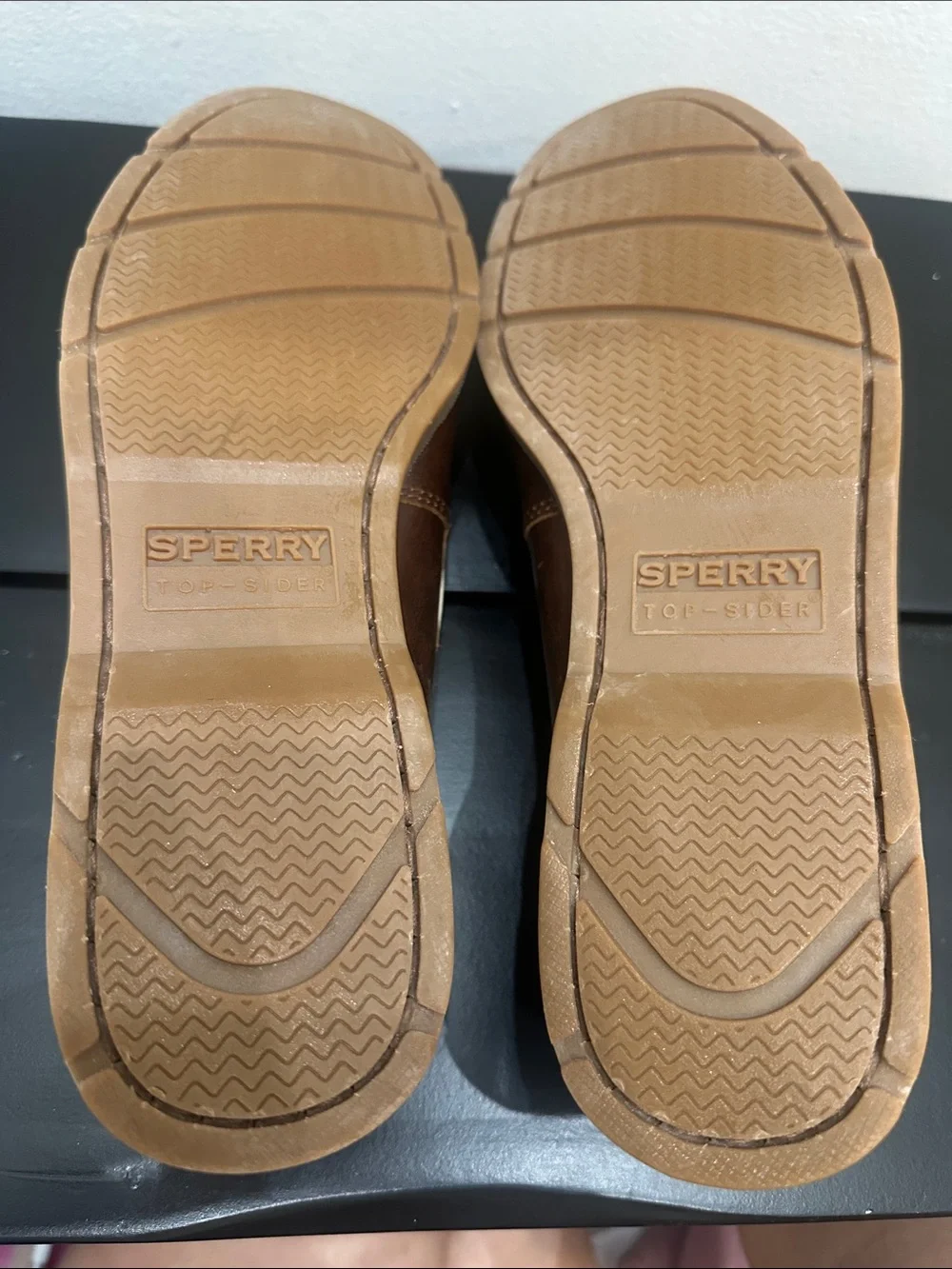 Sperry Leather Brown Boat Shoes - Men's Casual Deck Shoes 026